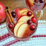 Cinnamon Apple Cranberry Mimosa