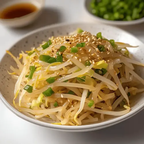 Korean Bean Sprout Salad
