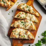 The Viral Chicken Alfredo Garlic Bread