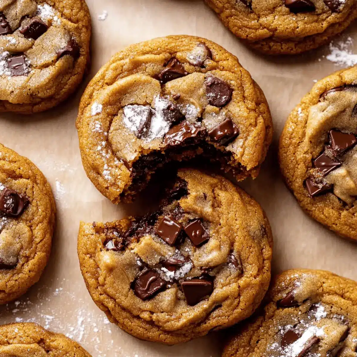 Thick & Chewy Pumpkin Chocolate Chip Cookies