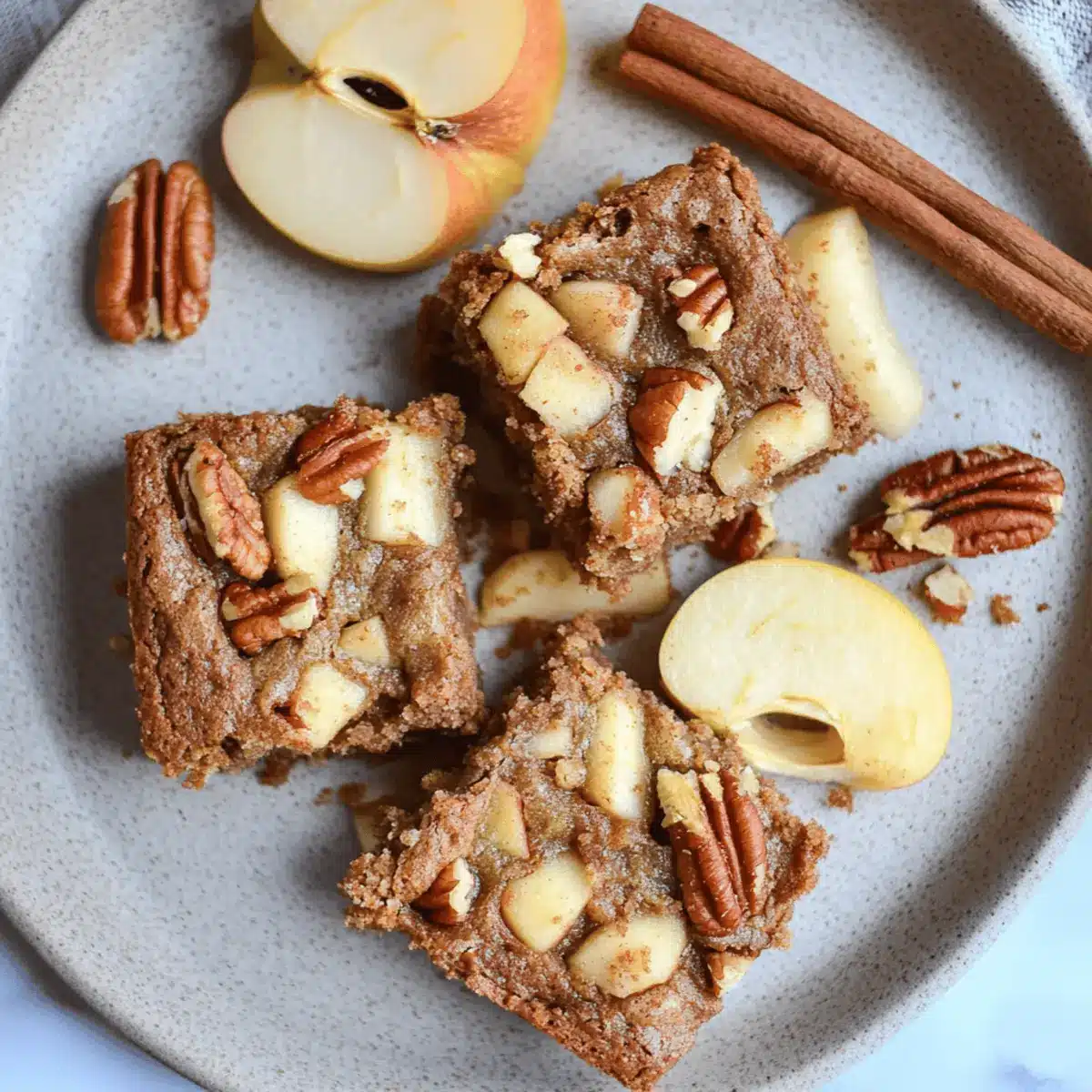 Apple Brownies