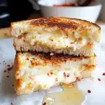 Goat Cheese Grilled Cheese with Honey & Spice
