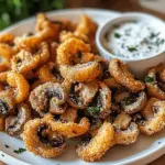 Crispy Ranch-Breaded Mushrooms