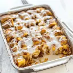 Pumpkin Cinnamon Roll Bake