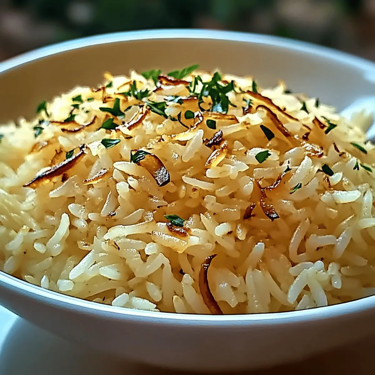 Golden Onion Butter Rice