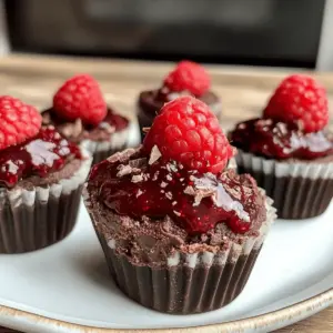 Marry Me No Bake Raspberry Chocolate Mousse Cups