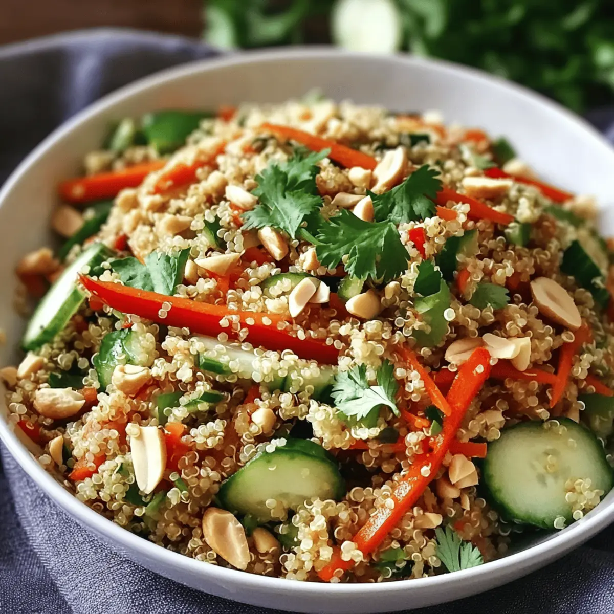 Thai Quinoa Crunch Salad