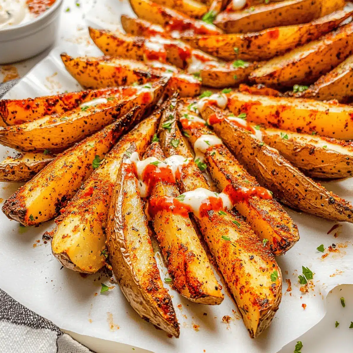 Baked Potato Wedges