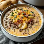 Cheeseburger Soup