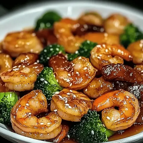 High-Protein Honey Garlic Shrimp
