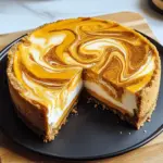 Pumpkin Swirl Cheesecake