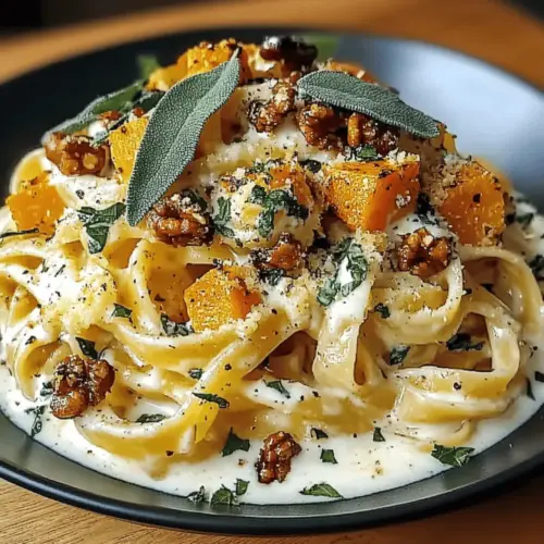 Savory Butternut Squash & Sage Pasta