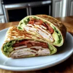 Scrumptious Turkey Avocado Club Wrap