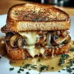Swiss Mushroom Melt Sandwich