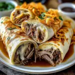 French Dip Tortilla Roll Ups