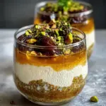 Lebanese Date & Orange Blossom Mousse