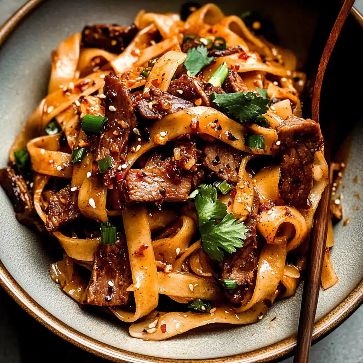 Spicy Cumin Lamb Noodles