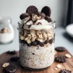 Decadent Cookies and Cream Overnight Oats