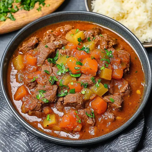 Kokkinisto (Greek Beef Stew)