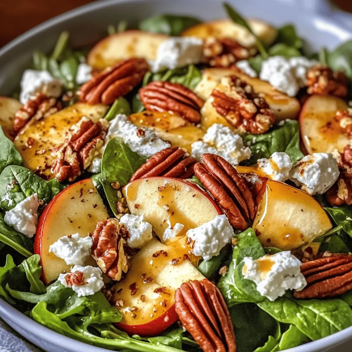 Autumn Harvest Honeycrisp Apple and Feta Salad