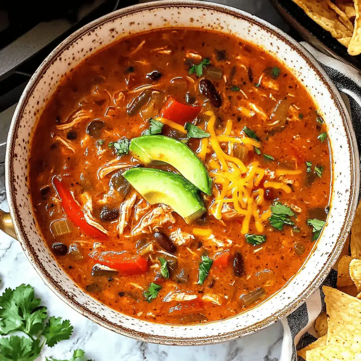 Chicken Fajita Soup