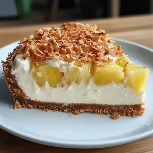 Coconut Pineapple Cheesecake