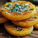Crispy Parmesan Polenta Rounds
