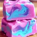 Galactic Cotton Candy Fudge