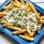 Greek Fries with Feta Cheese