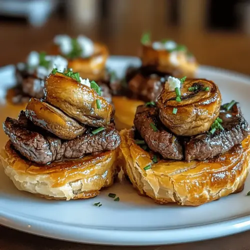 Mini Beef Wellington Bites