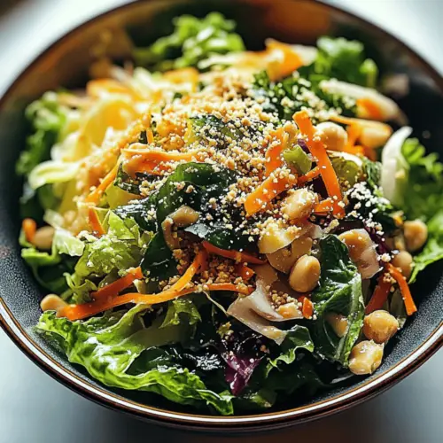 Miso Crunch Salad