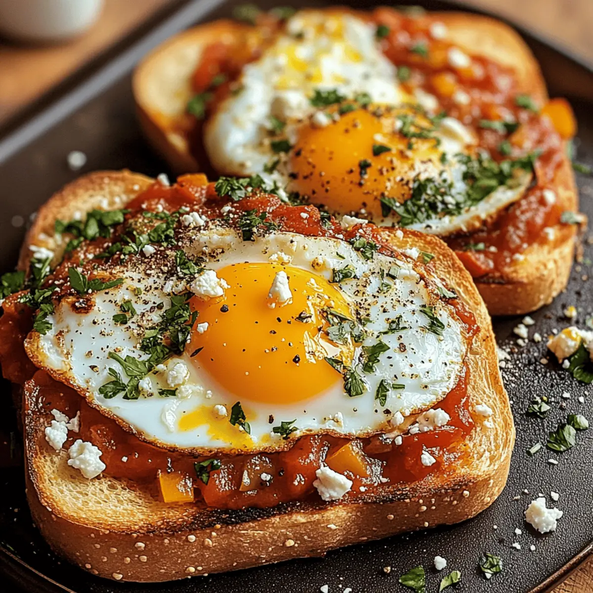 Shakshouka Toast