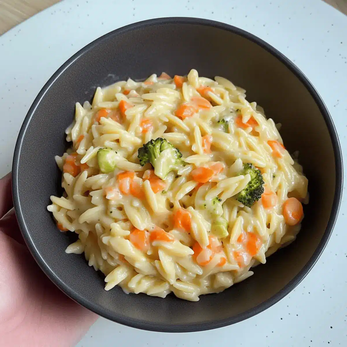 Veggie Orzo