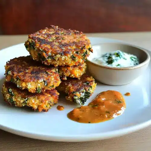 Sweet Potato Kale and Quinoa Fritters