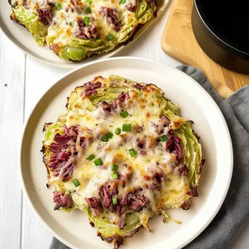 Irish Roasted Cabbage Low Carb Pizza