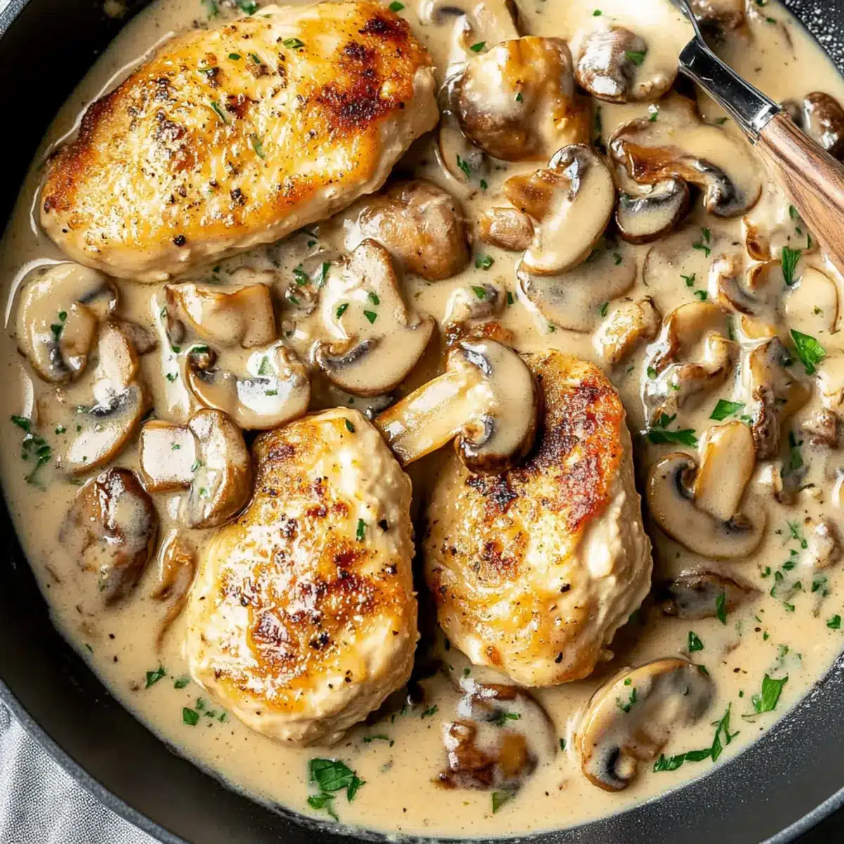 Creamy Mushroom Chicken