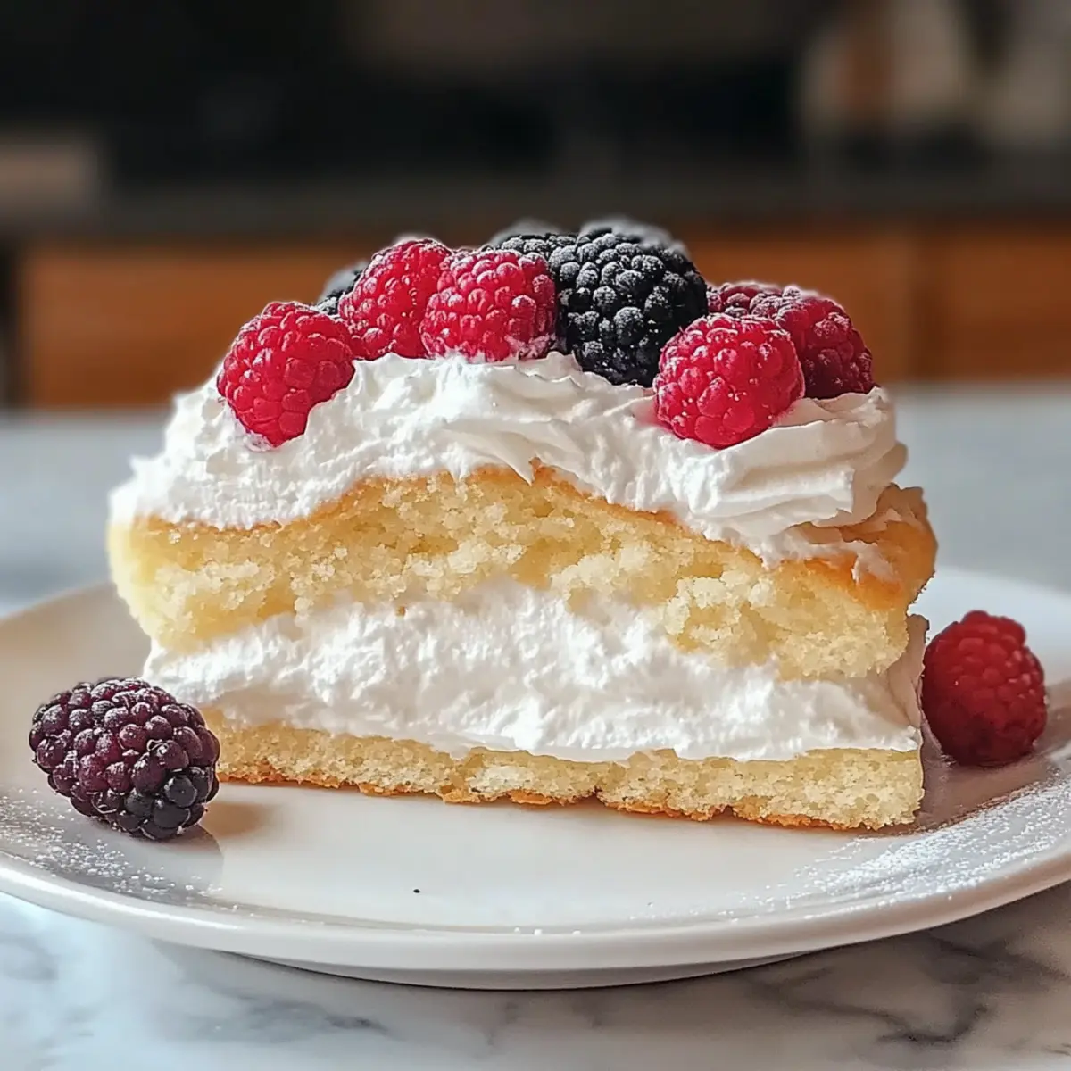 Keto Cloud Cake
