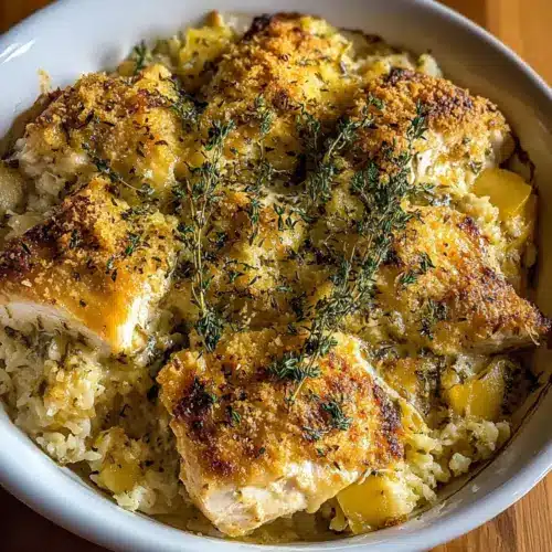 Savory Baked Herb Chicken Casserole