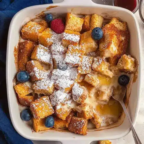Vegan French Toast Casserole