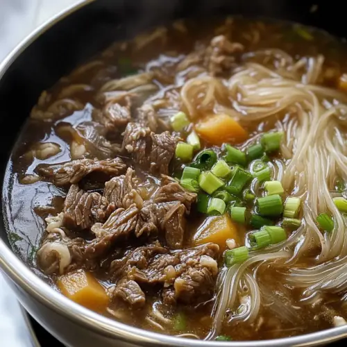Korean Beef Bulgogi Stew