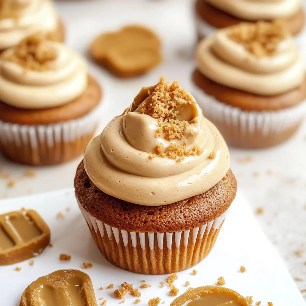 Biscoff Cupcakes