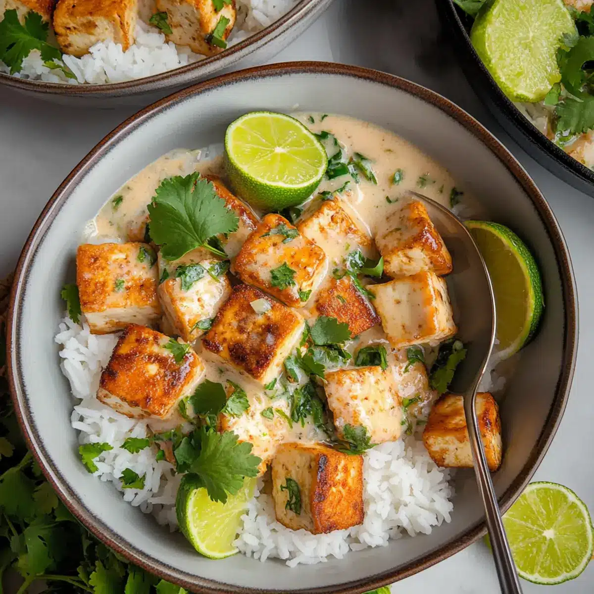 Coconut Lime Tofu