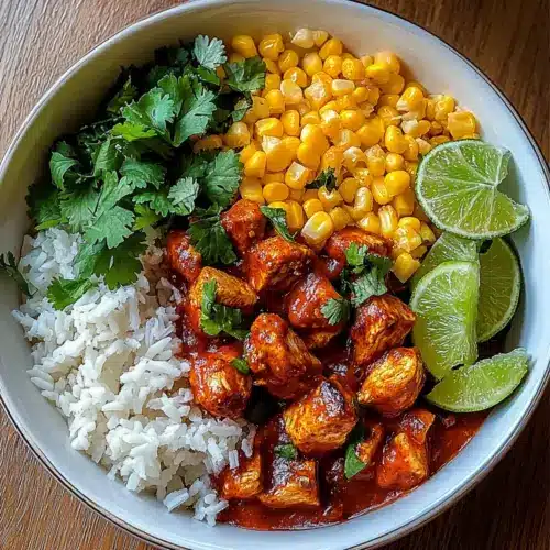 Chicken Enchilada Bowls