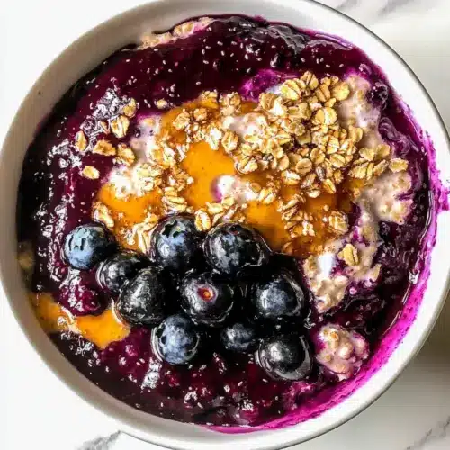Blueberry Pie Overnight Oats