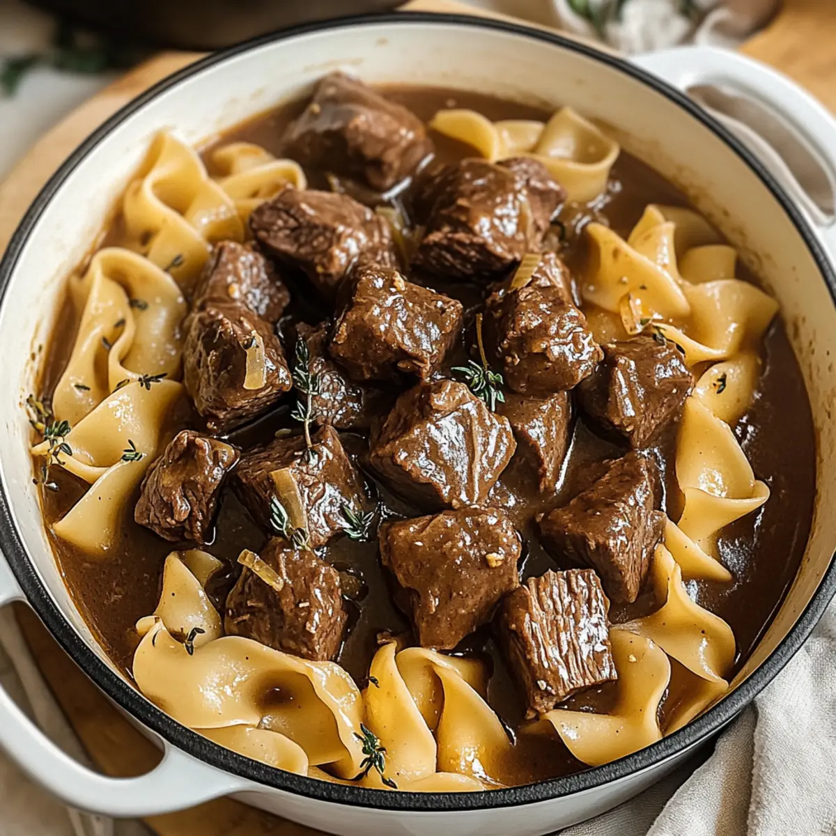 Easy Beef and Noodles