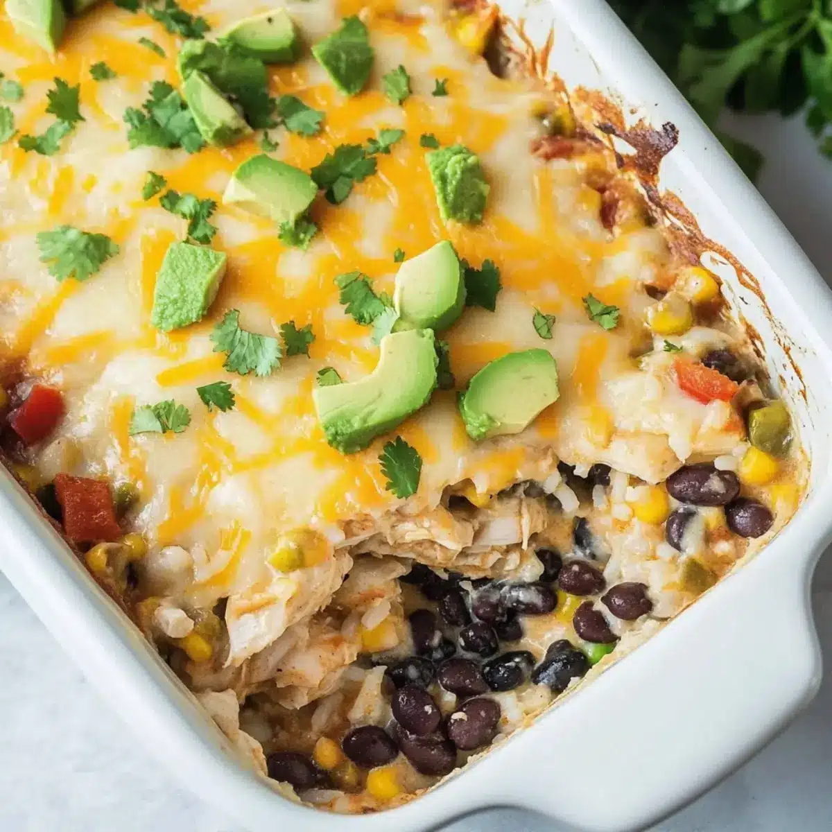 Best Southwest Chicken Casserole