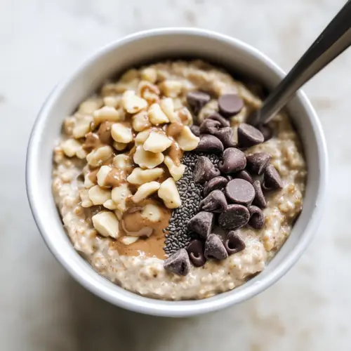 Cookie Dough Overnight Oats