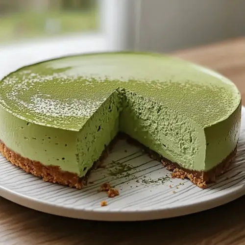 Matcha Green Tea Cheesecake