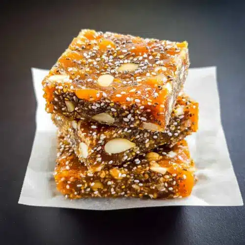 No-Bake Apricot Chia Energy Bars