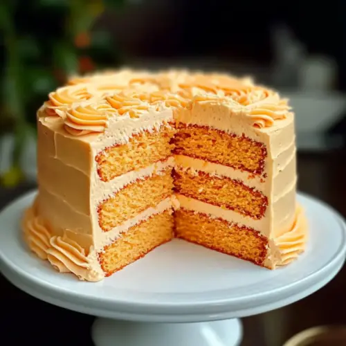 Orange Velvet Cake